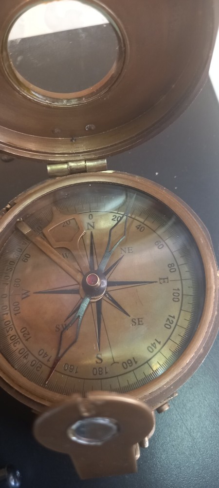 BUNDLE, Nautical Brass Brinton Compass MK1 1914.+ Unknown Compass+ Marine Teles