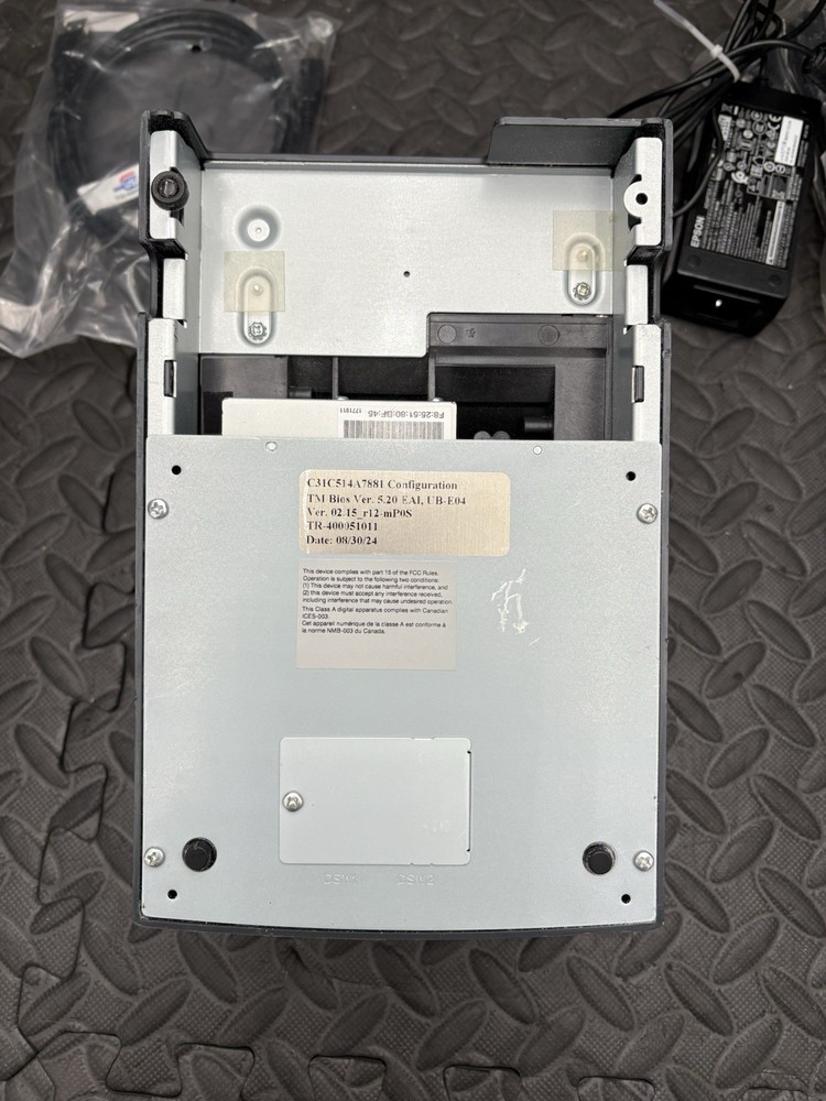 Epson TM-U220B Pos Kitchen Receipt Printer With AC And USB