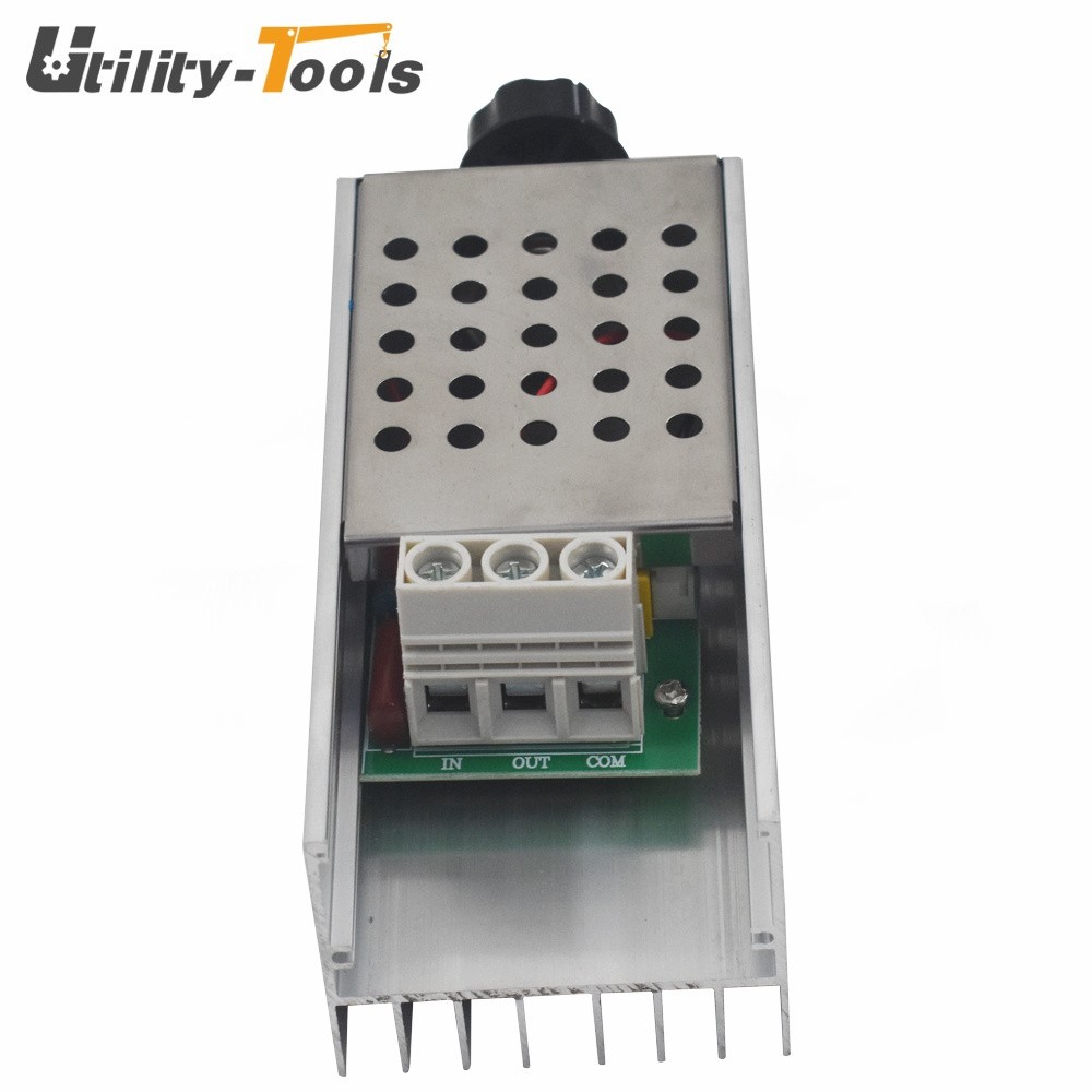 10000W Maximum Power 110-220V SCR Motor Speed Controller Volt Regulator Dimmer