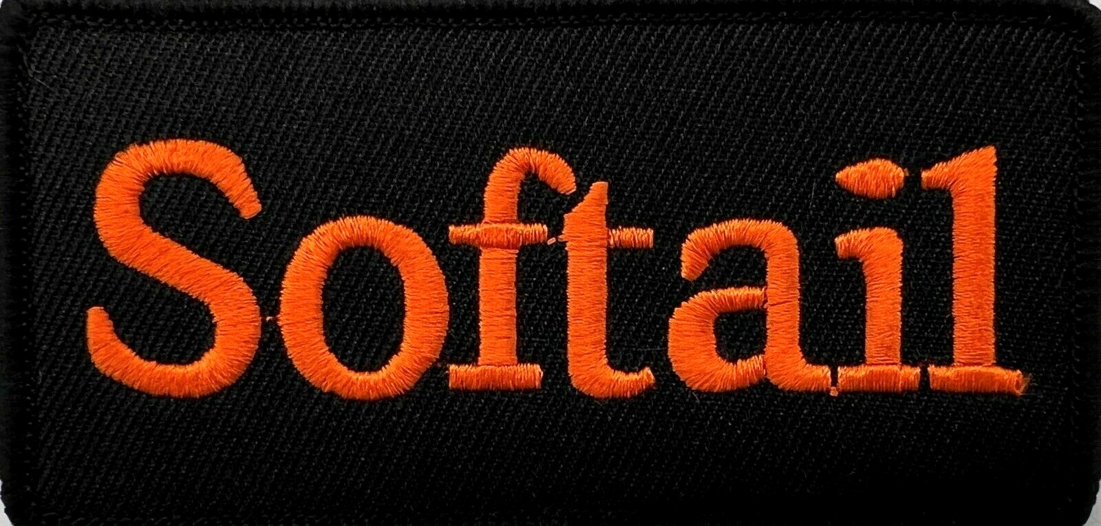 Softail Motorcycle Vest Embroidered Iron on Patch Harley Biker Chopper O-20