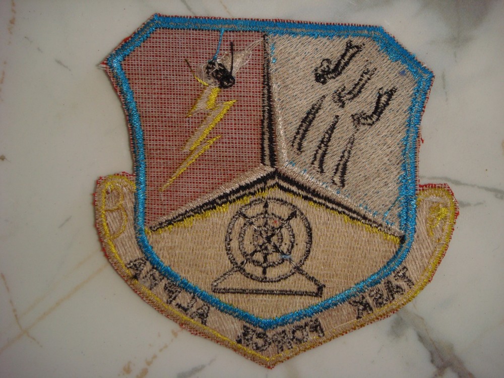 USAF TASK FORCE ALPHA PROJECT IGLOO WHITE HCM TRAIL, VIETNAM WAR PATCH