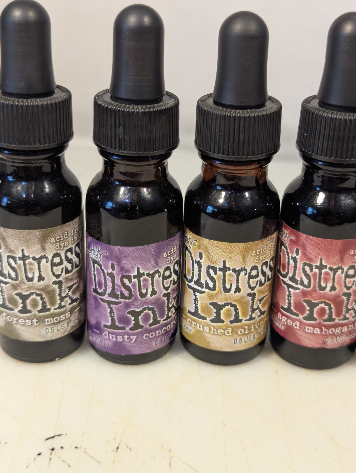 Tim Holtz Distress Adirondack Marvy Stazon Inks Lot of 47 Assorted Colors Used