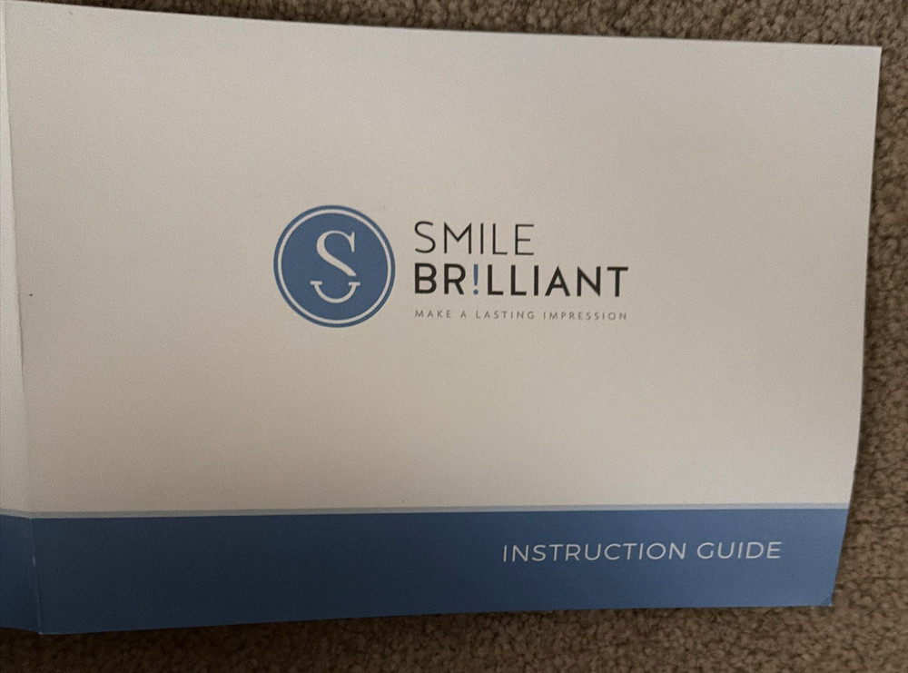 Smile Brilliant Teeth molds, upper & lower for trays w/Base & Catalyst Paste-NEW