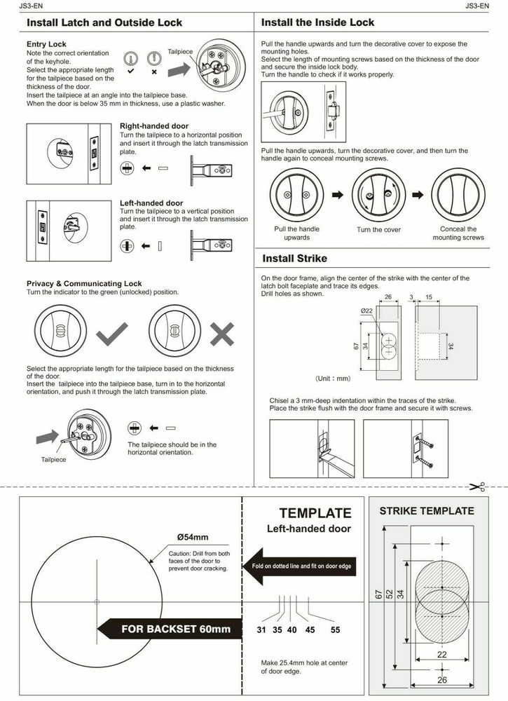 Cavity Sliding door Lock Privacy Function Matt Black New Design