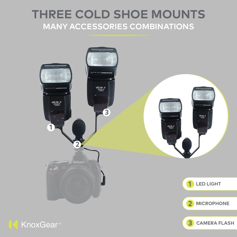 Knox Gear V Shape Flash Bracket Version 2