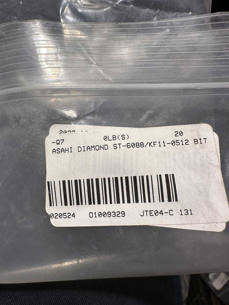 ASAHI DIAMOND ST-6088/KF11-0512 BIT