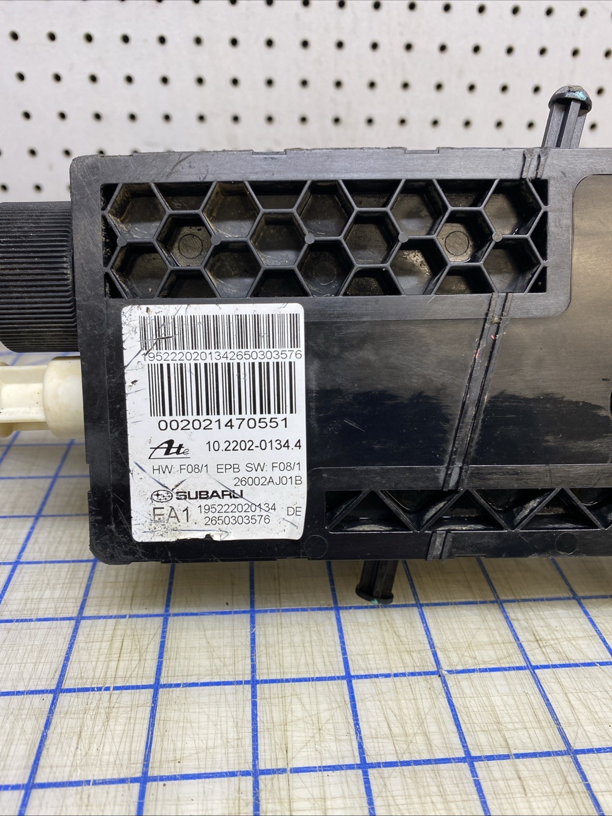 2010-2012 Subaru Outback / Legacy Emergency Parking Brake Motor Actuator Cable