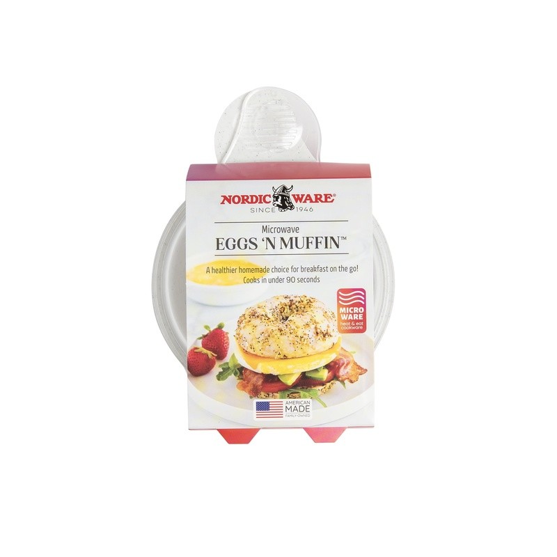 Microwave Egg Sandwich Maker Non-Stick Cooking Tool Quick Breakfast Solution New