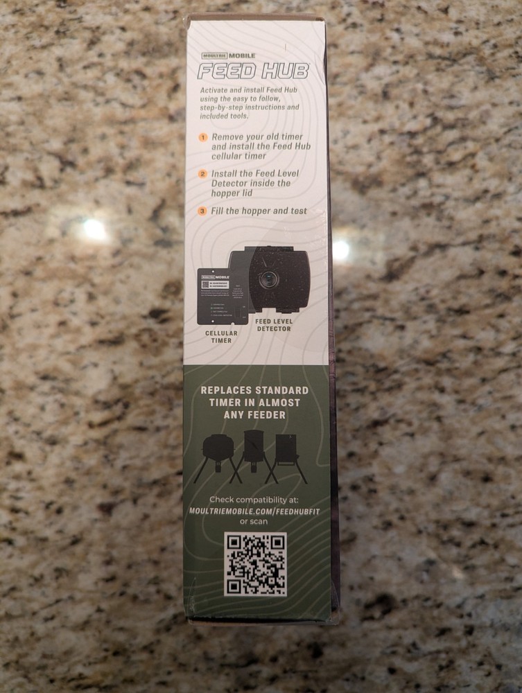 Moultrie Mobile Feed Hub Universal Cellular Timer - New Sealed Box