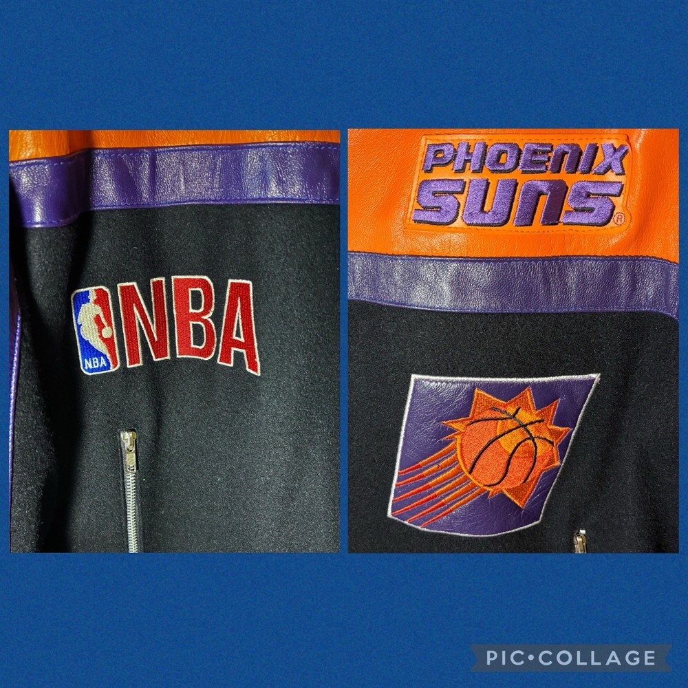 Jeff Hamilton Phoenix Suns NBA Leather Motorcycle Jacket