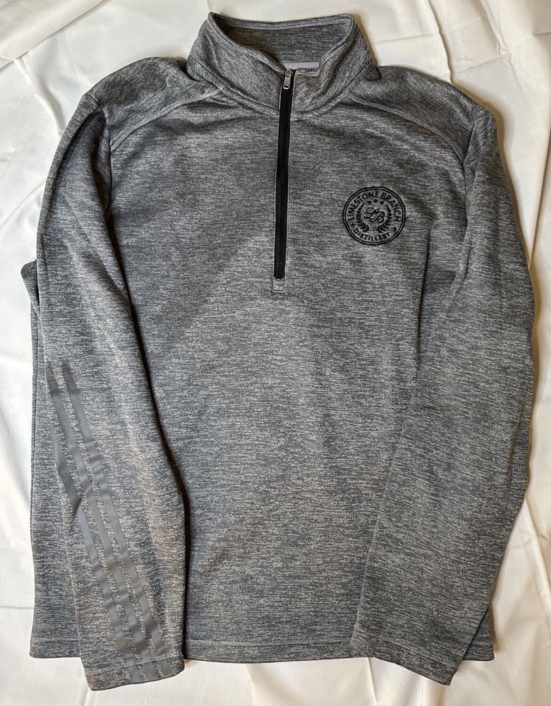 Limestone Branch Distillery Adidas Pullover 3/4 Zip - Yellowstone Bourbon