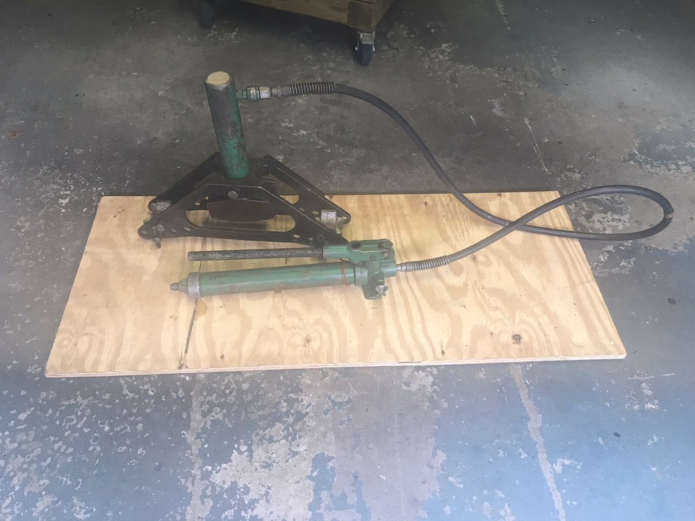 A Frame Hydraulic Conduit Bender