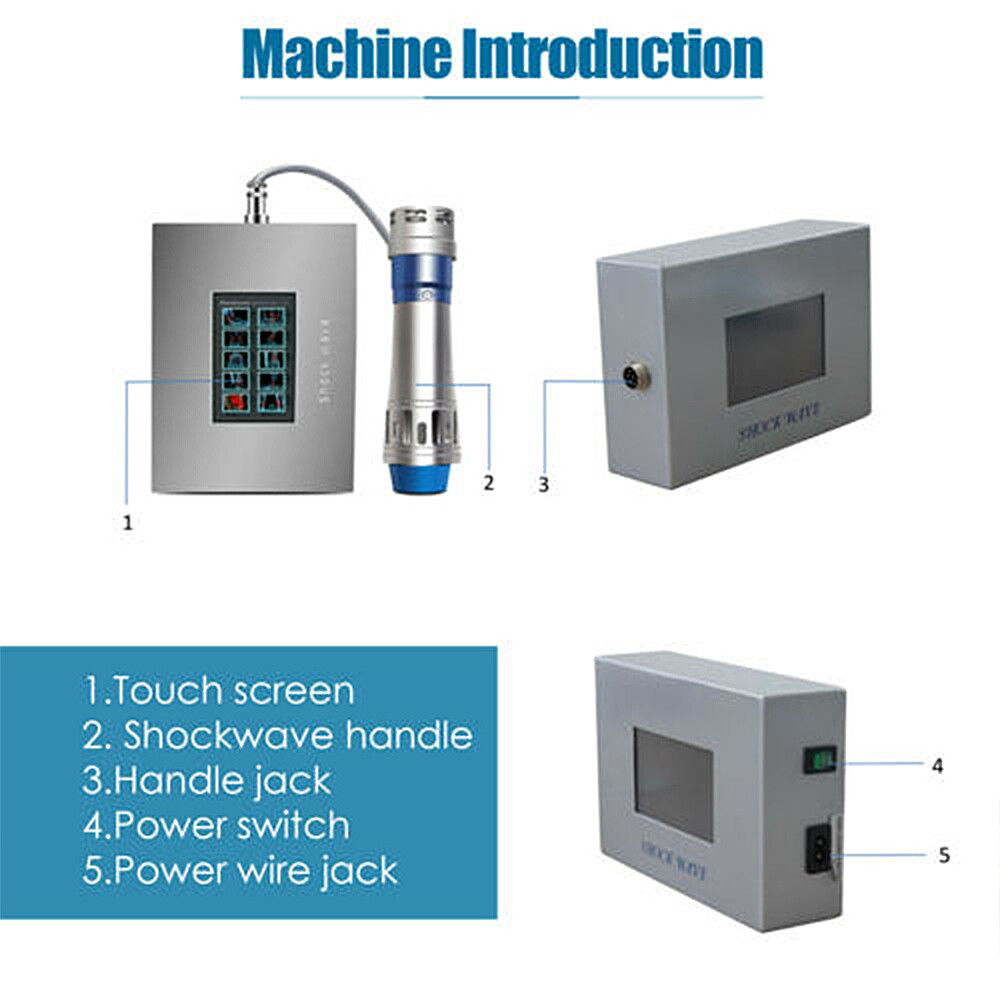 ED Shockwave Therapy Machine Muscle Pain Relief Erectile Dysfunction Treatment