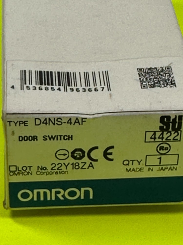 Omron D4NS-4AF Door Safety Switch Interlock No Insert - New Fast Ship