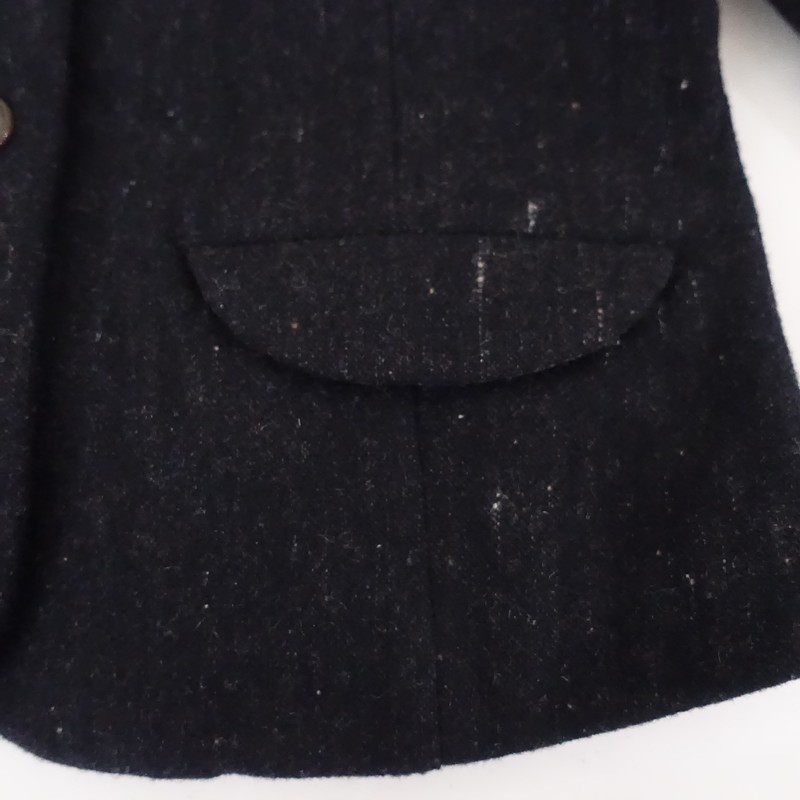 Lisette Wool Cotton Linen Bonded Classical Jacket