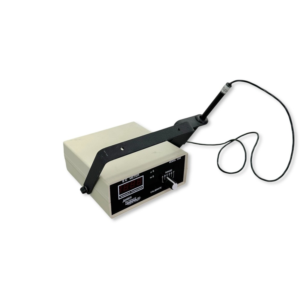 Amber Science Model 1056 Digital EC Conductivity Meter Temperature Compensated