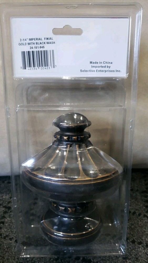 Select Imperial 2 1/4” Finial - Mohagany