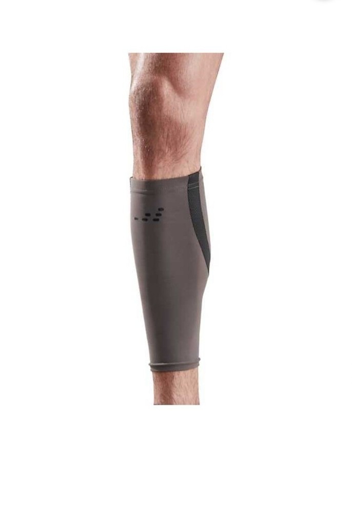 BCG (1 Pair) Targeted Compression Calf Sleeves Small Gray Circulation Support