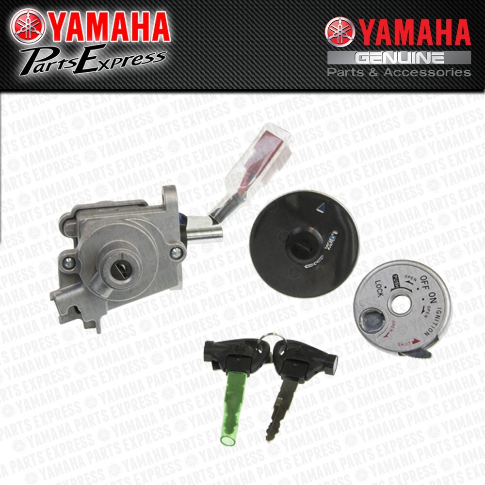 2012 - 2019 YAMAHA ZUMA 50 FX SCOOTER OEM IGNITION GAS CAP LOCK SET KIT & KEYS