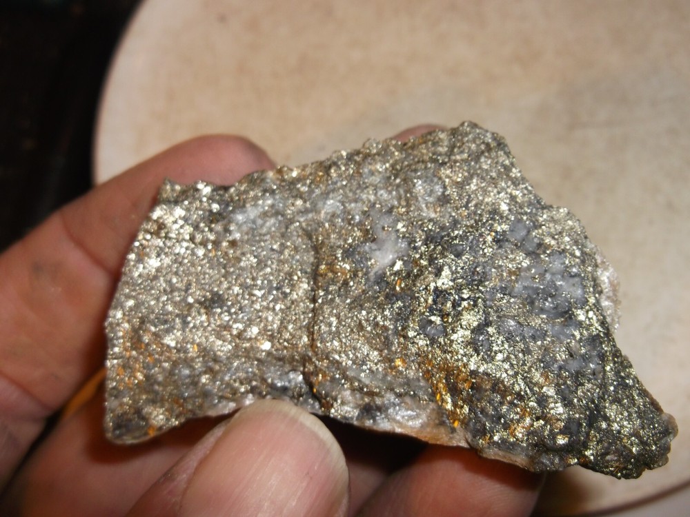 Gold, silver, copper, 62 grams samples ,ore high grade .