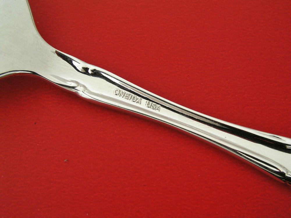 (2) ONEIDA - AFFECTION 1960 - 6 3/4" SALAD FORKS - SILVERPLATE - U.S.A.