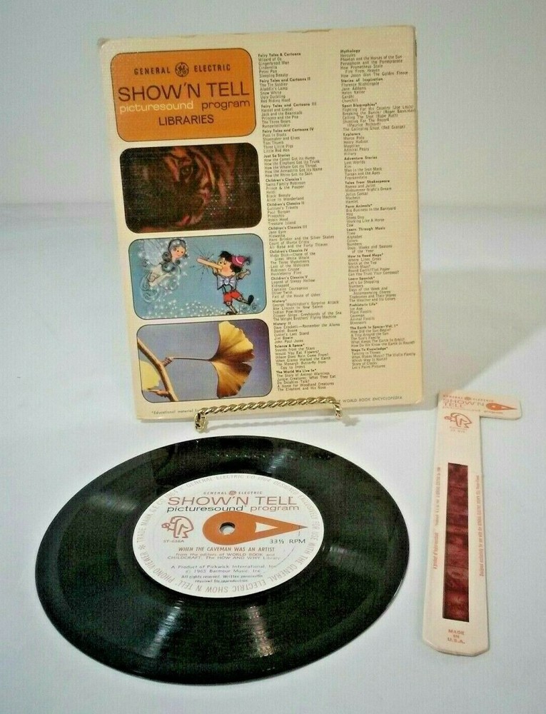 General Electric Show N Tell Picturesound Program Caveman