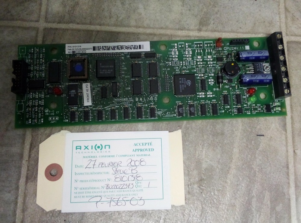 Axion Technologies / Balios P/N 8101318 Board