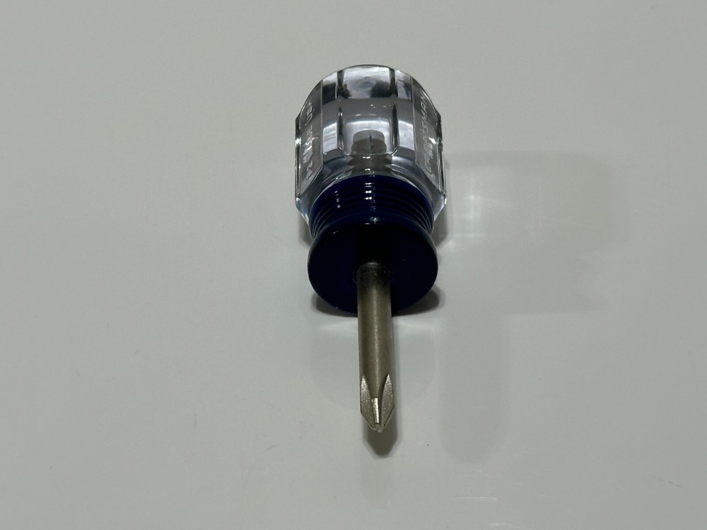 Craftsman Tools USA NOS #2 Phillips Stubby Short Screwdriver - Model 4118
