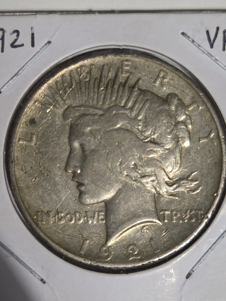 1921 Peace Silver Dollar Key Date