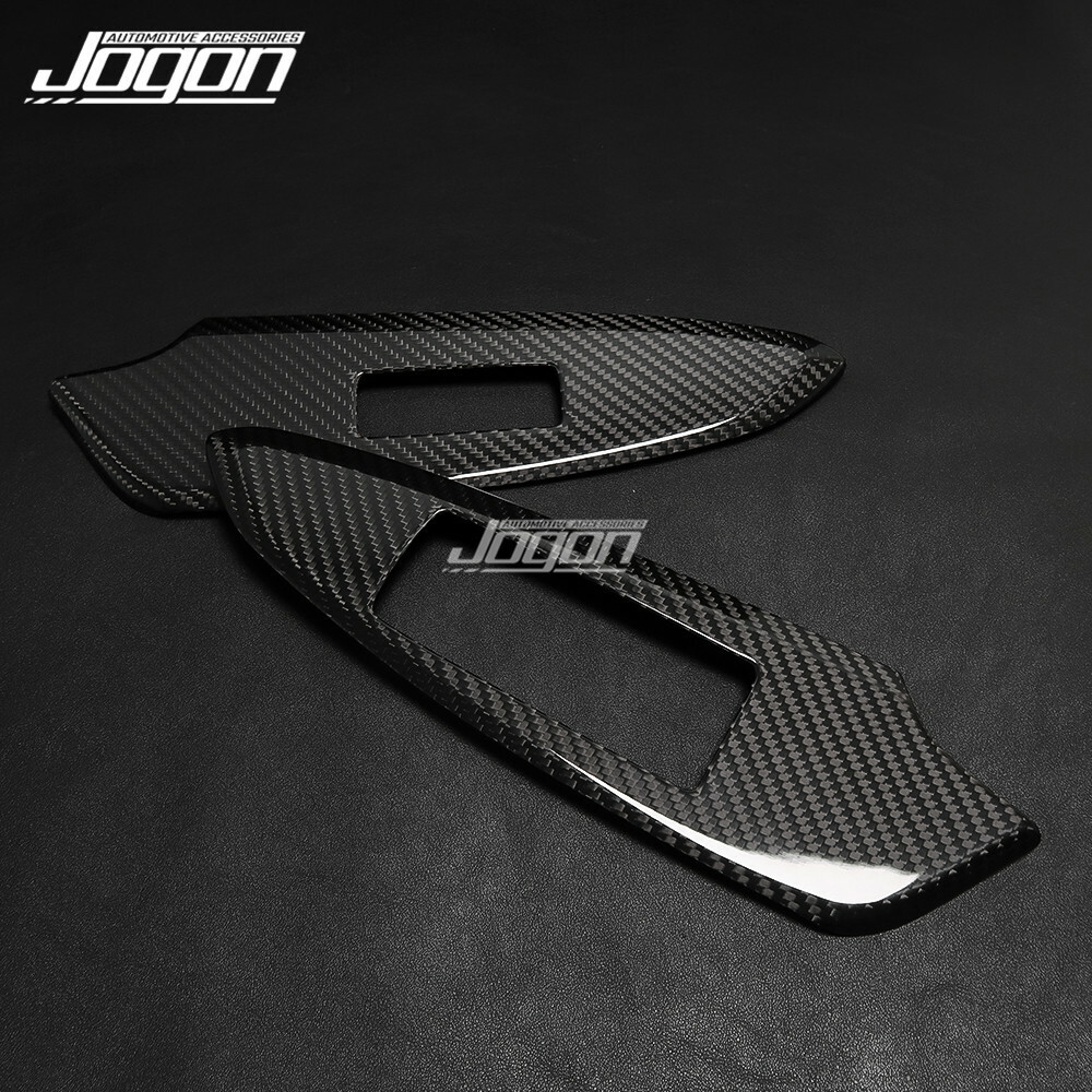 For Lexus RC200 RC300 350 RC F Inner Window Switch Button Panel Trim Real Carbon