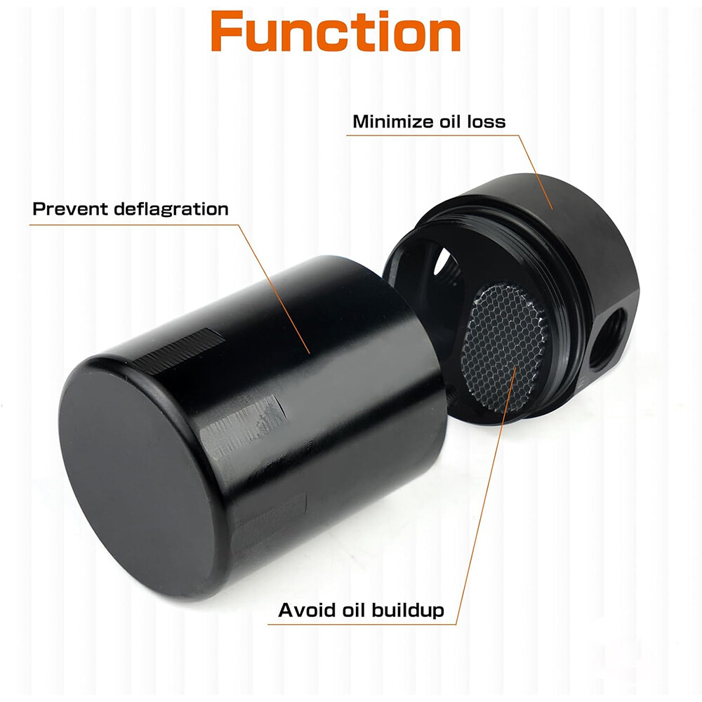 Oil Catch Can Oil Separator For 19-22 Chevy Silverado 1500 & GMC Sierra 5.3/6.2L