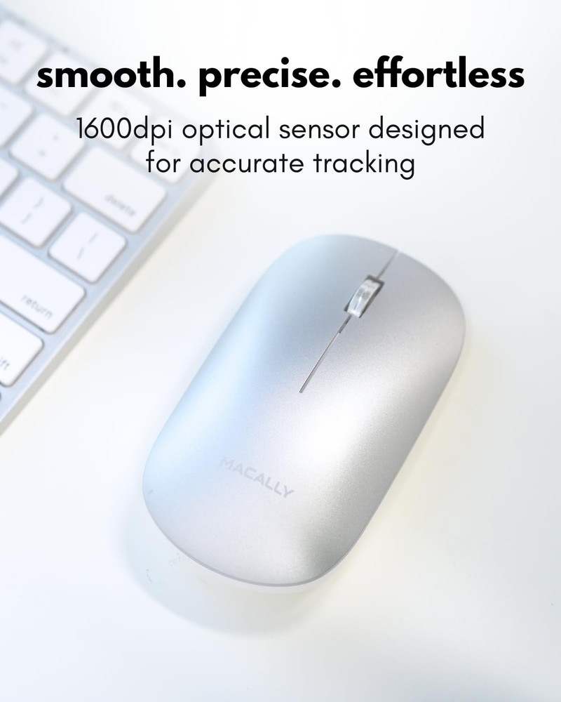 Apple Wireless Keyboard and Mouse for Mac - Dual Mode (Bluetooth + Wired) - M...