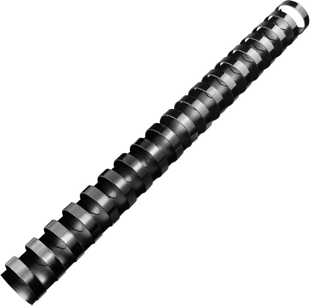 19 Ring Plastic Binding Combs,1 Inch Diameter,200 Sheet Capacity, Letter Size, B
