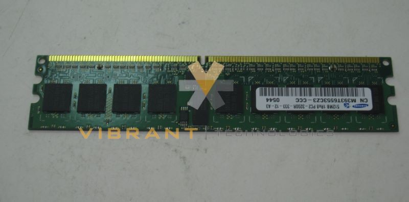 Dell D6598 512mb PC2-3200 ECC 1Rx8 memory dim 4z