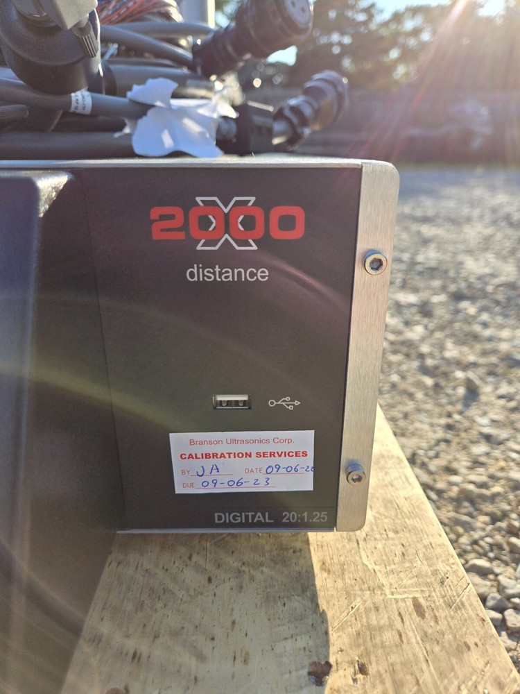 Emerson / Branson Ultrasonic Welding System Controller Model 2000xdt