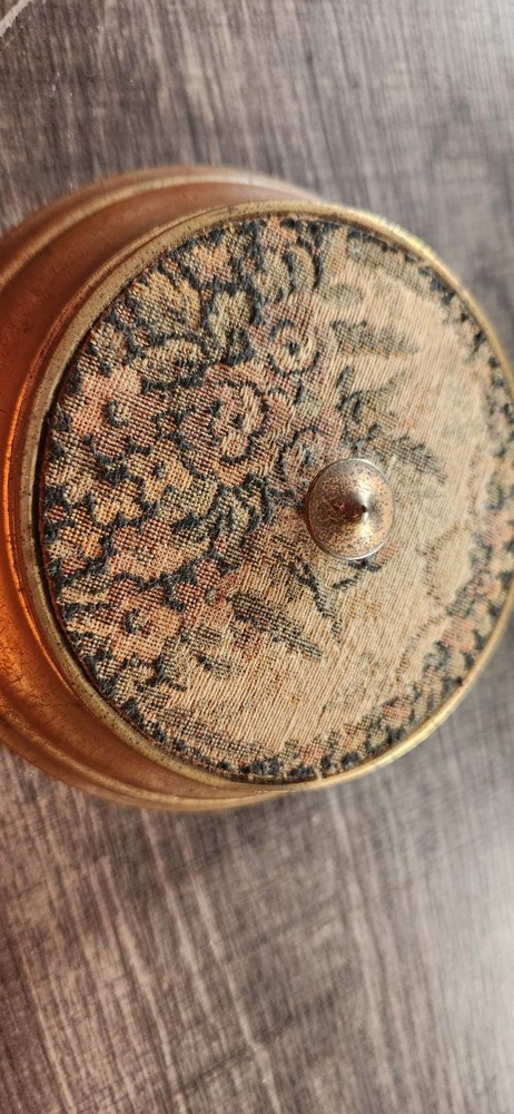 Antique Deco Powder Box