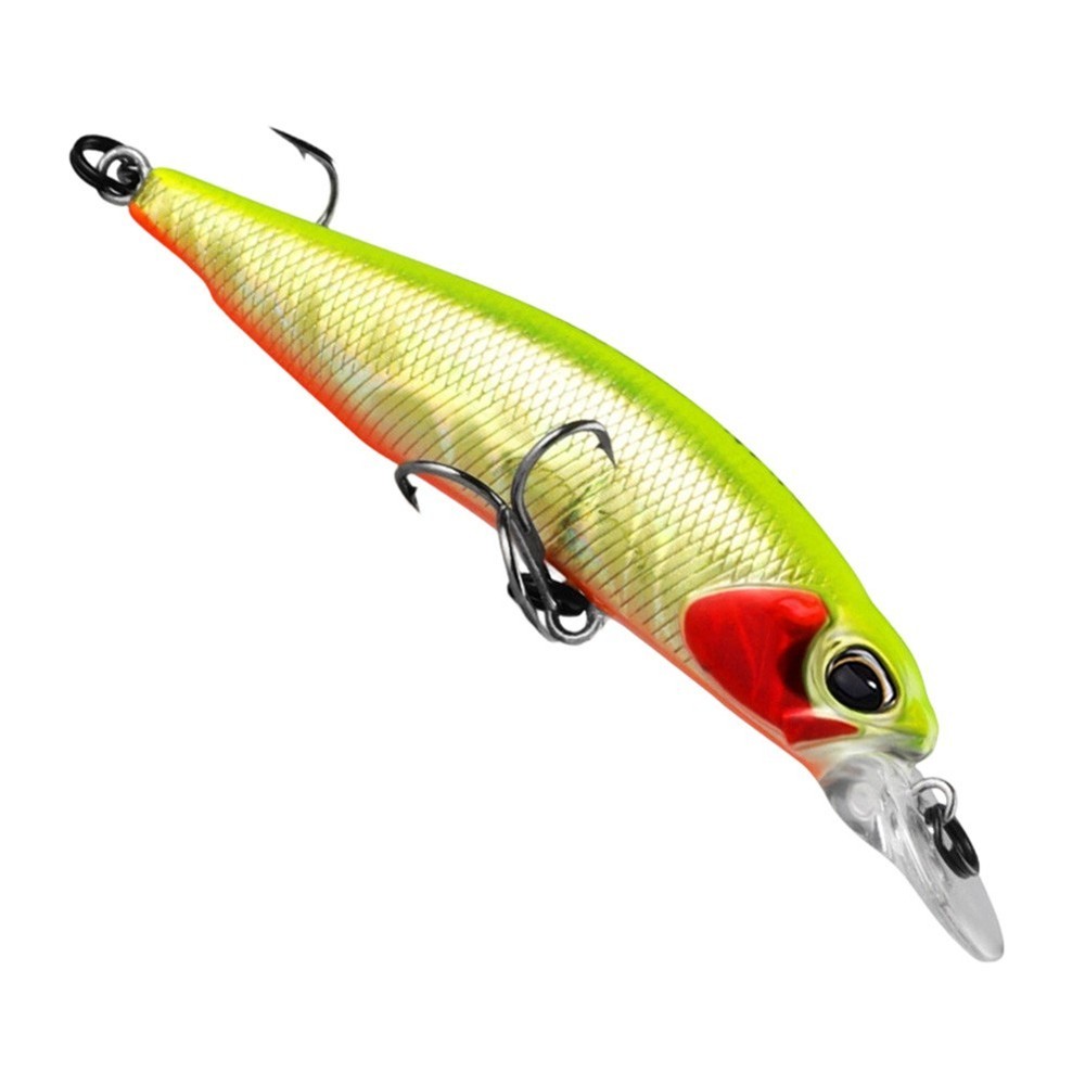 6.3cm Streamlined Minnow Lure with Enhanced Casting Performance and Sound Waves