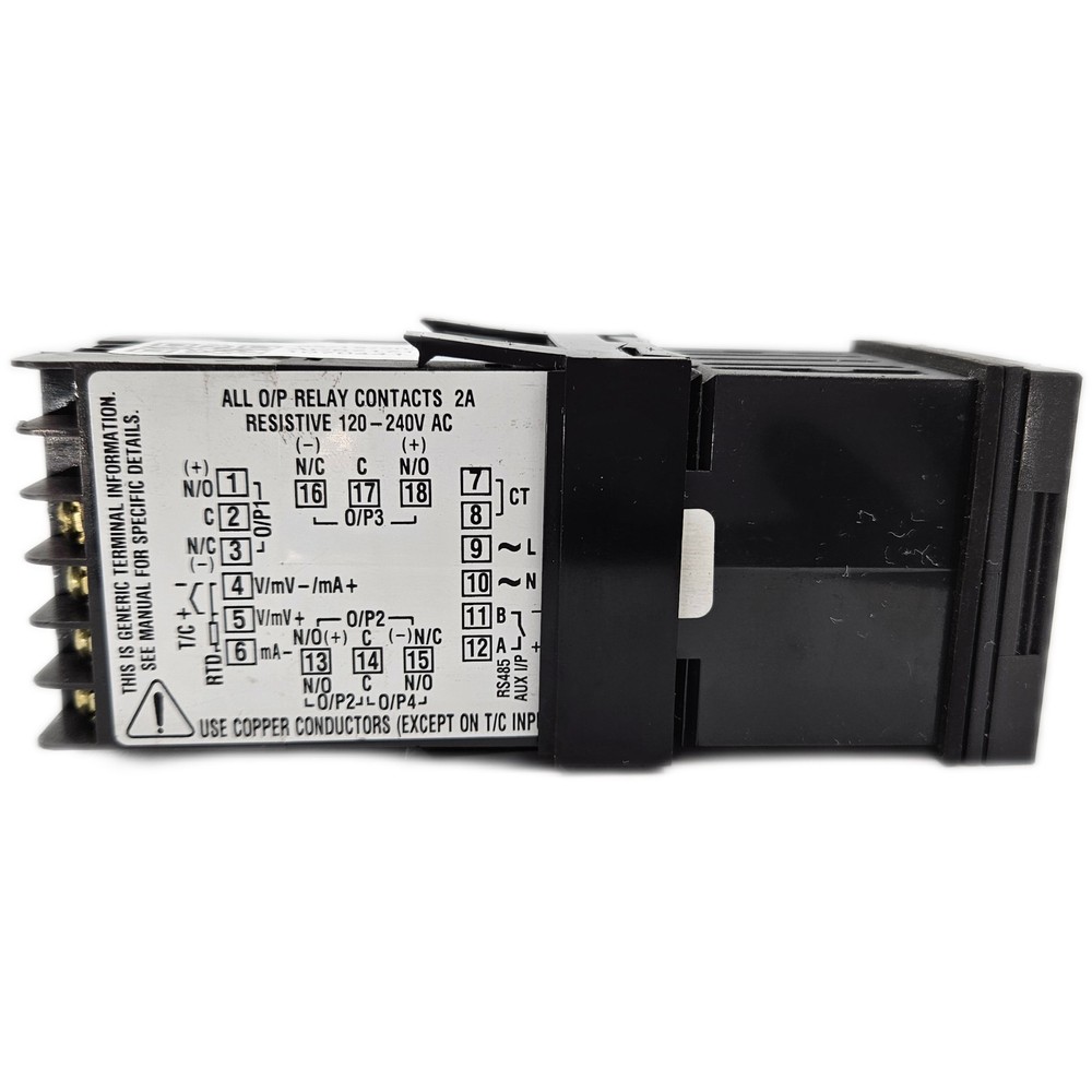 Partlow P6102 Digital Temperature Controller 1/16 DIN Universal