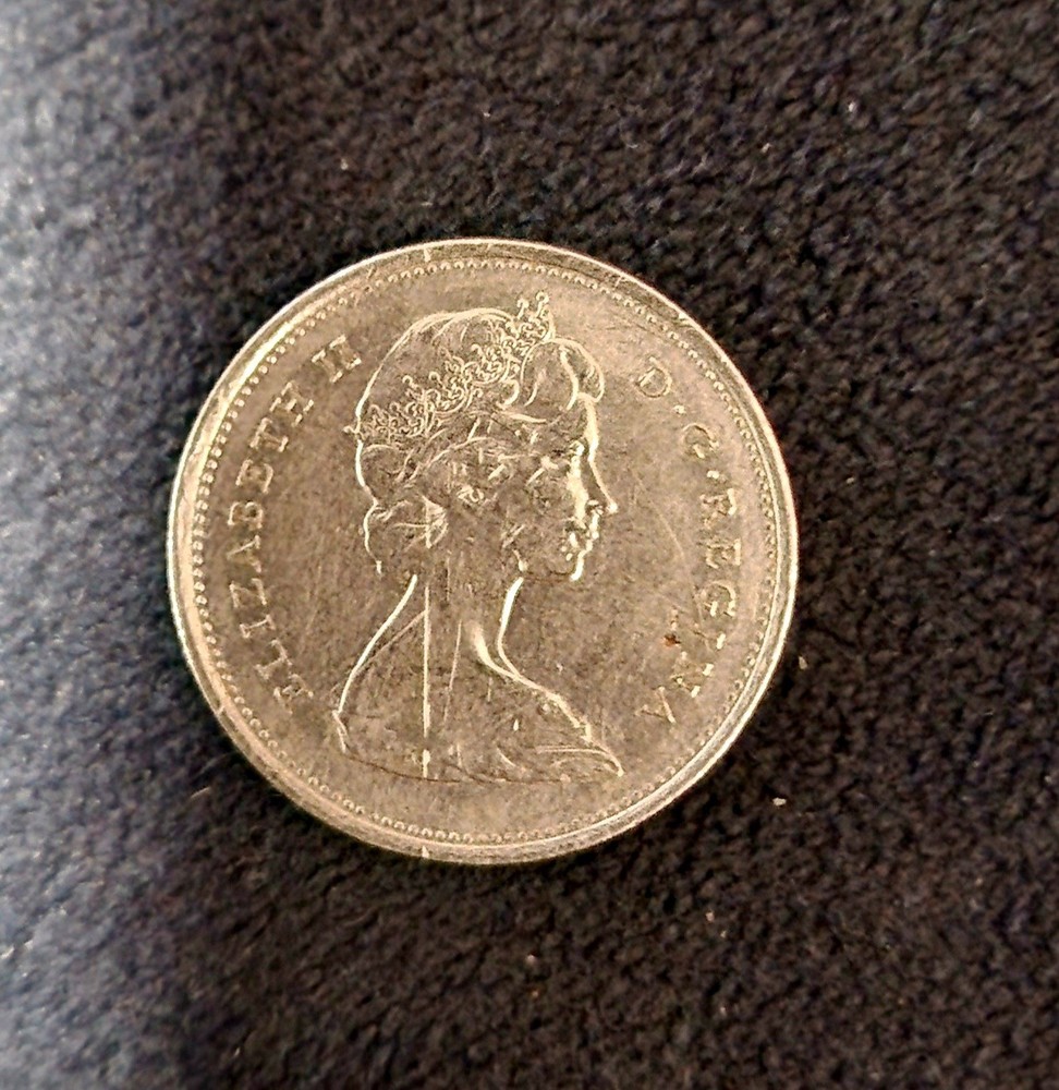 Canada 1974 25 cents coin