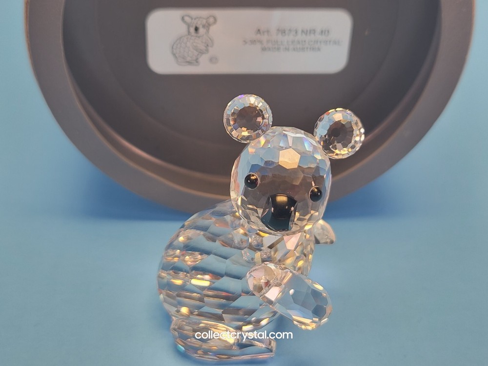 Swarovski Large Koala, Version 1 Right Facing # 014366 1.75" MIB