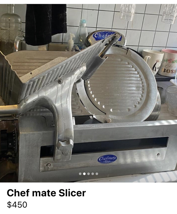 chefmate GC12B Slicer