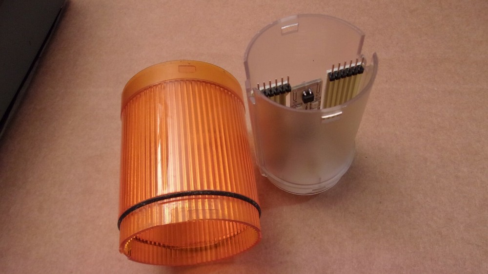 Cutler Hammer E26 SERA2 Stacklight Module w Orange Lens