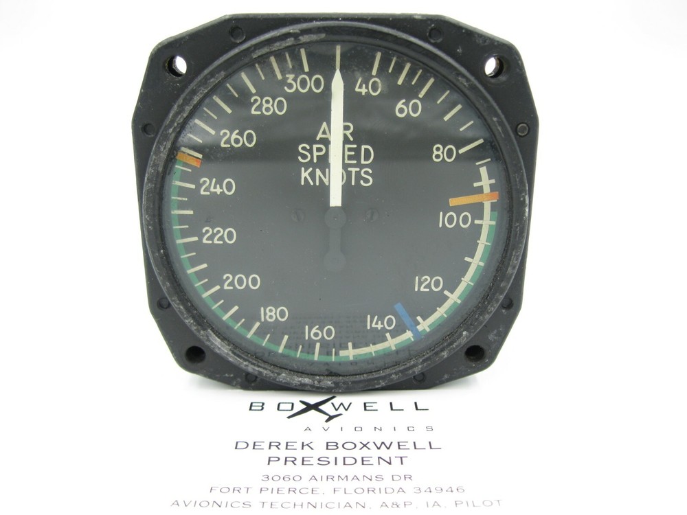 Sigma-Tek Airspeed Indicator EA5176-1-SAC
