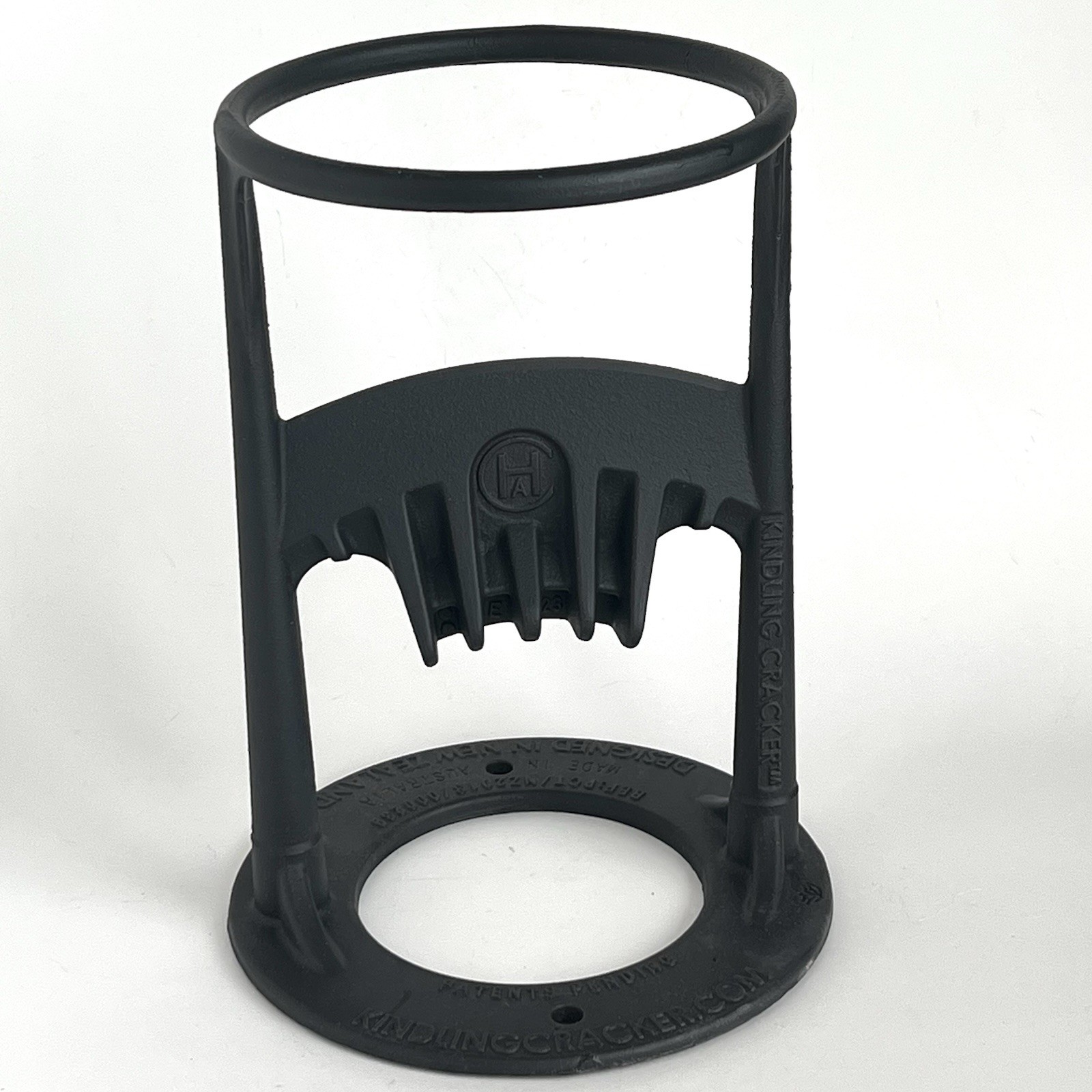 Kindling Cracker Firewood Log Splitter Cutter Black Australia NIB Camping