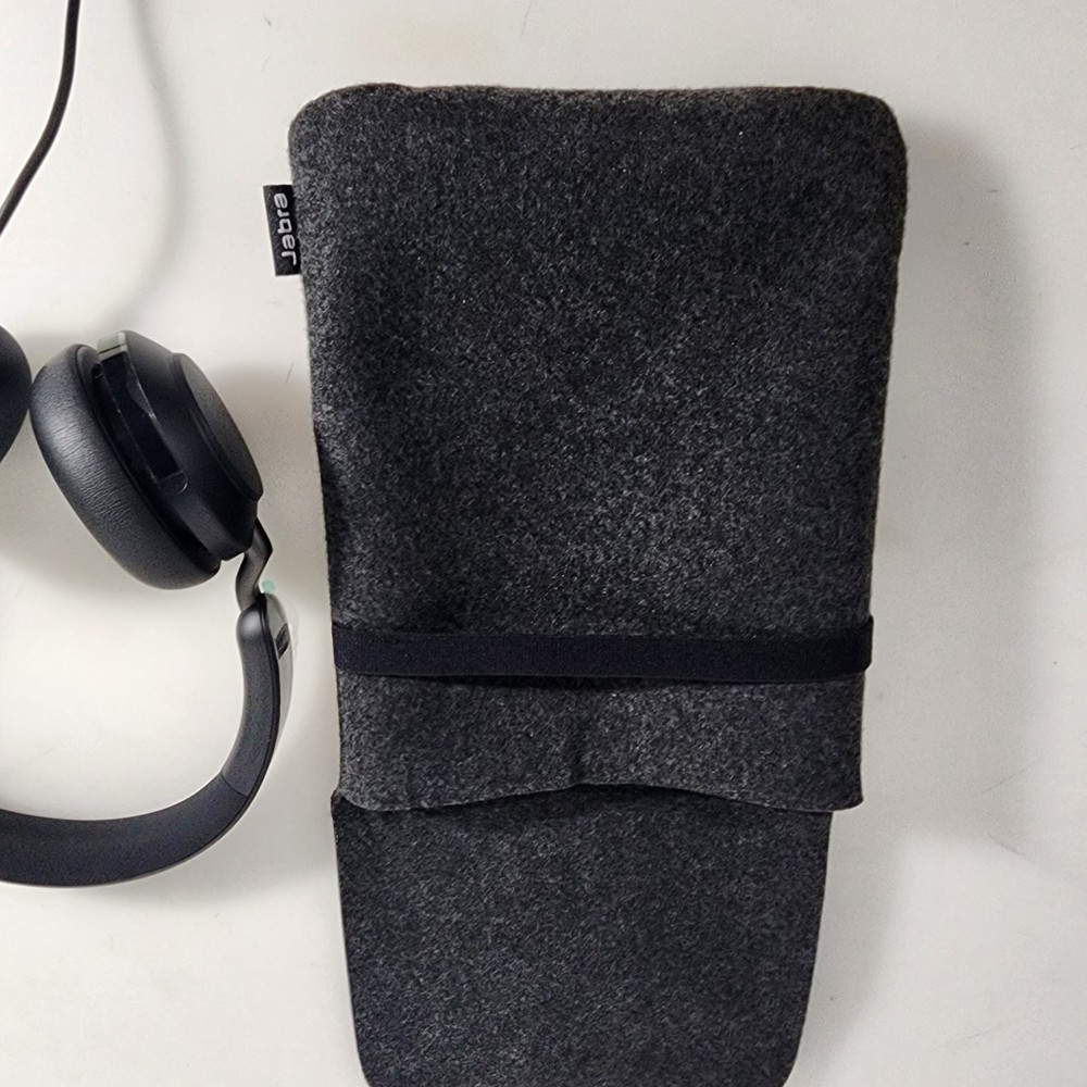 Jabra Evolve2 40 MS Stereo Wired Headset - USB-A Black No Box Still Has Plastic