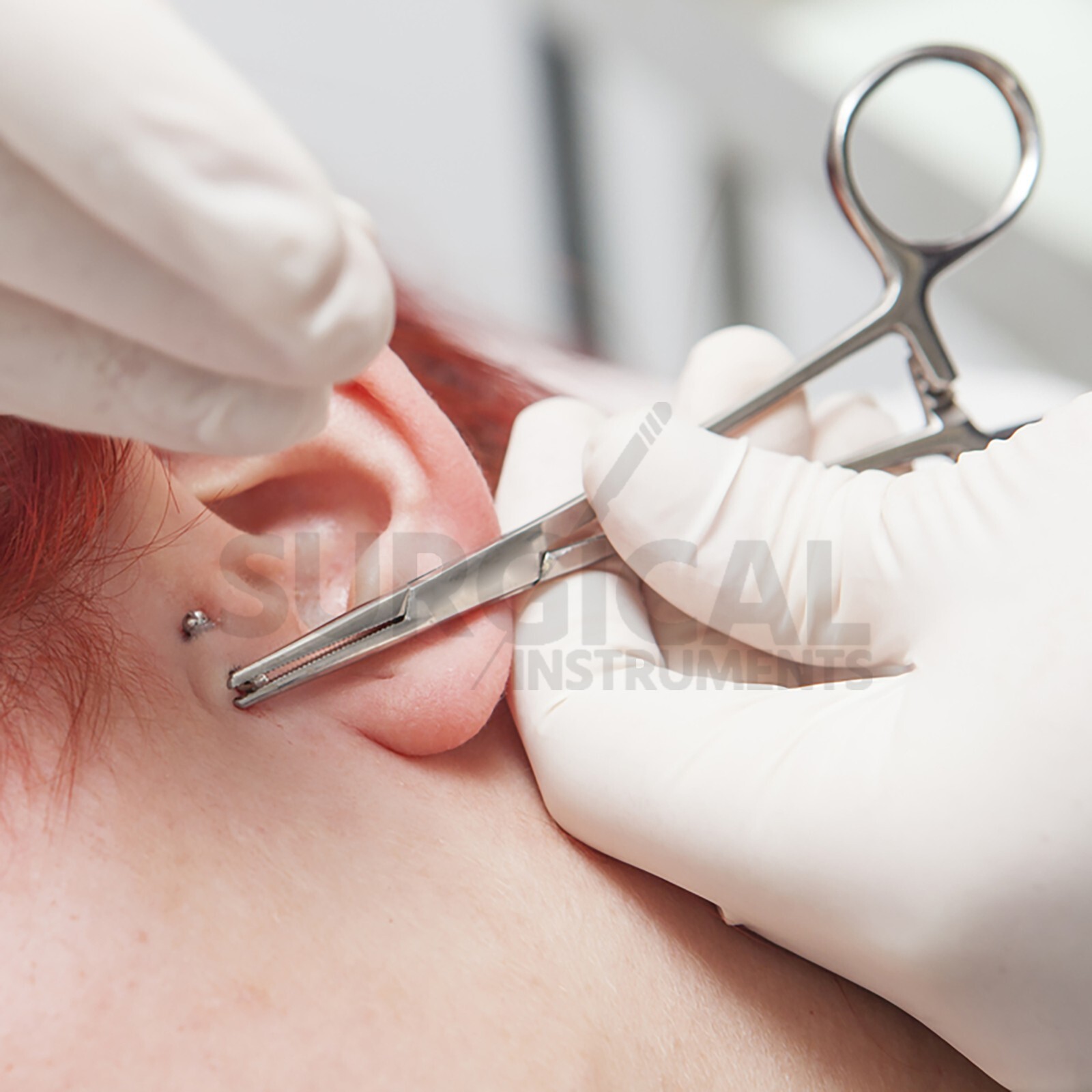 7 Body Piercing Instruments Kit Tools Pennington Forceps Stainless German Grade