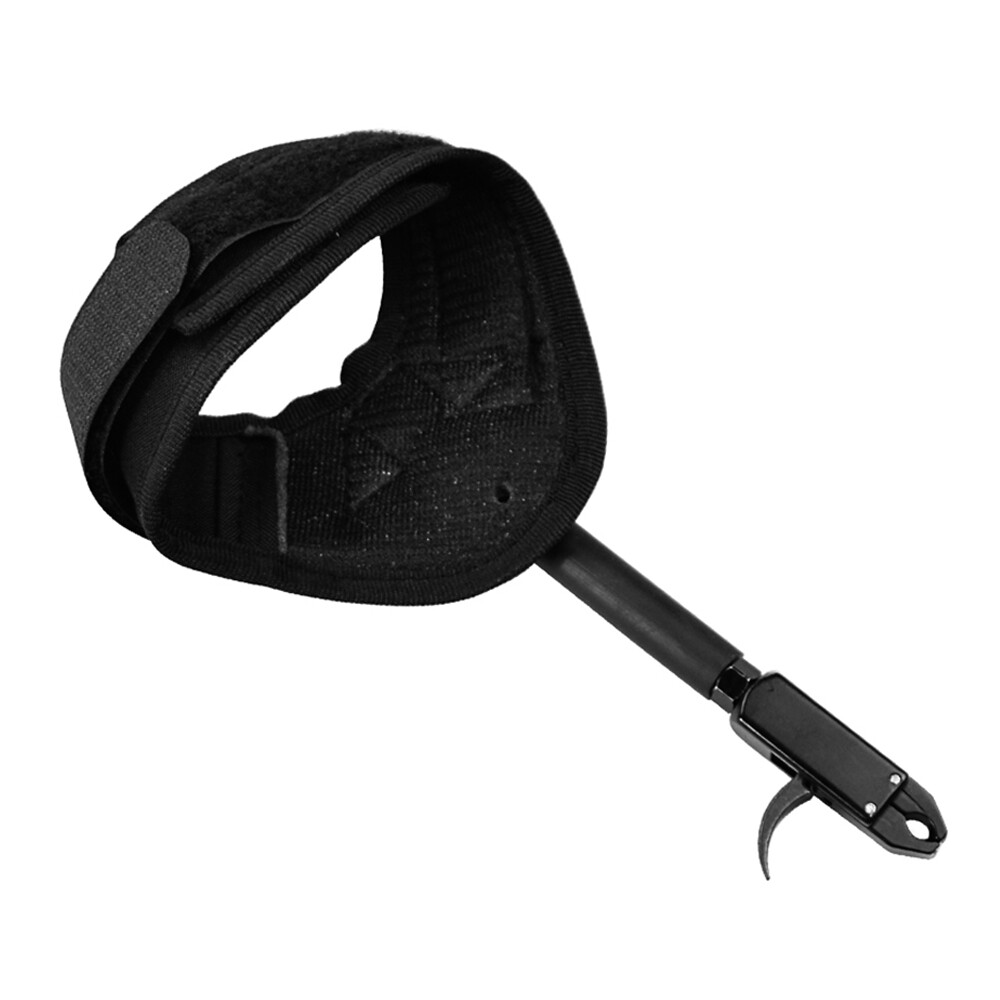Archery Caliper Release Aids Adjustable Wrist Strap Trigger Compound Bow Hunting