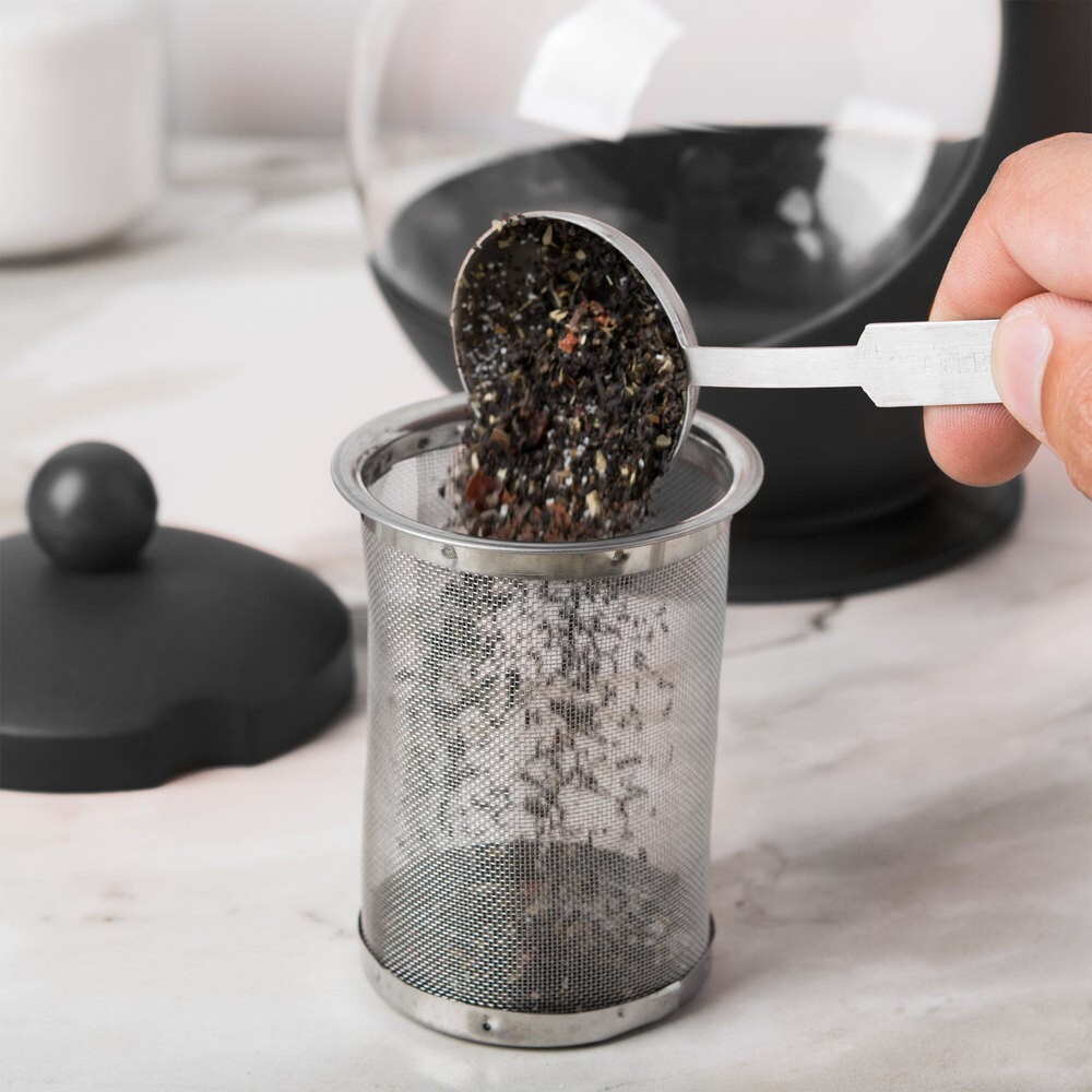 25 oz Tempered Glass Teapot Hot Tea Maker with Stainless Steel Infuser