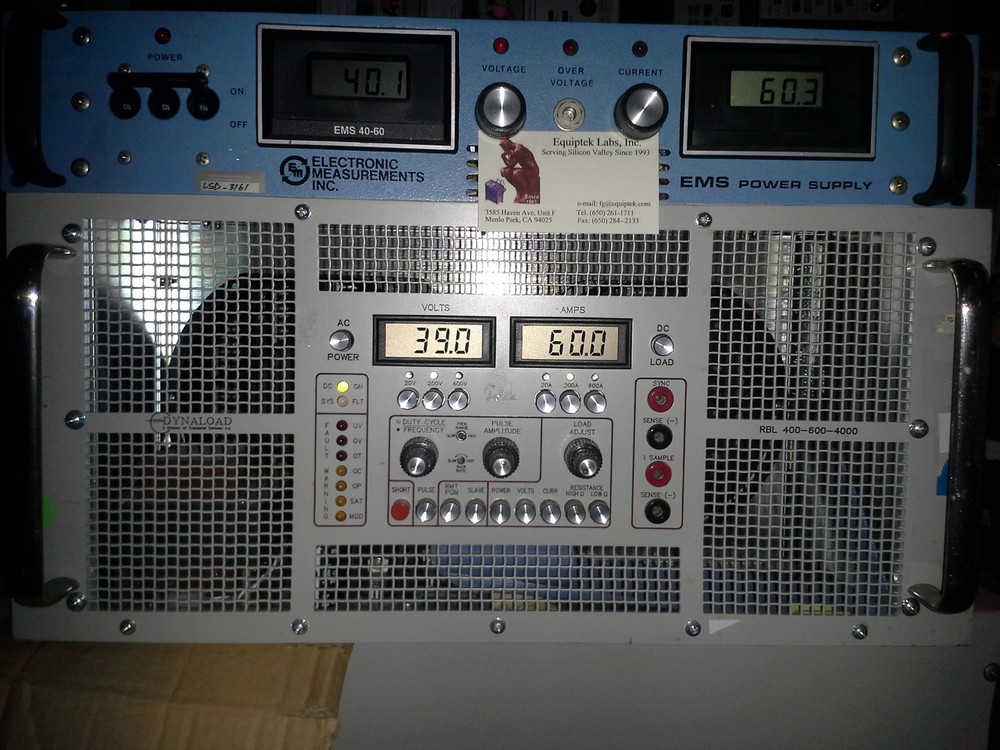 40V 60A 2400W Variable Output DC Power Supply LOAD TESTED EMI EMS40-60-2-D LCD