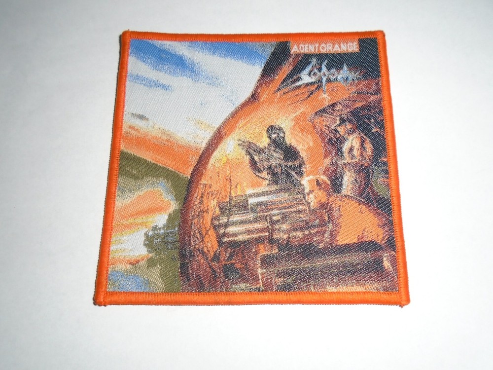 SODOM AGENT ORANGE WOVEN PATCH